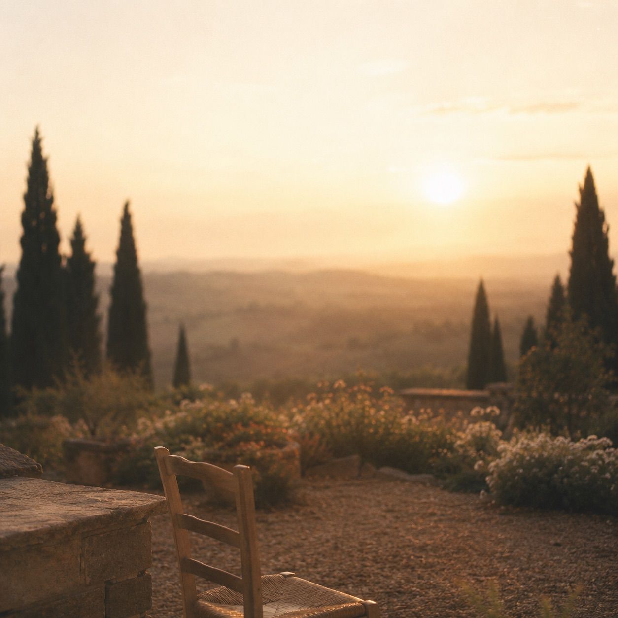 A warm, candlelit wedding interior — Lovina